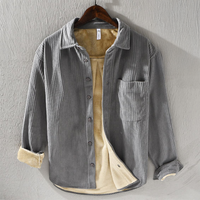ASHCROFT LINED CORD SHIRT