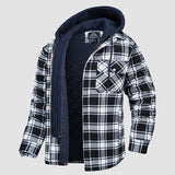 HARRY JACKET | FLANNEL WITH REMOVABLE HOOD